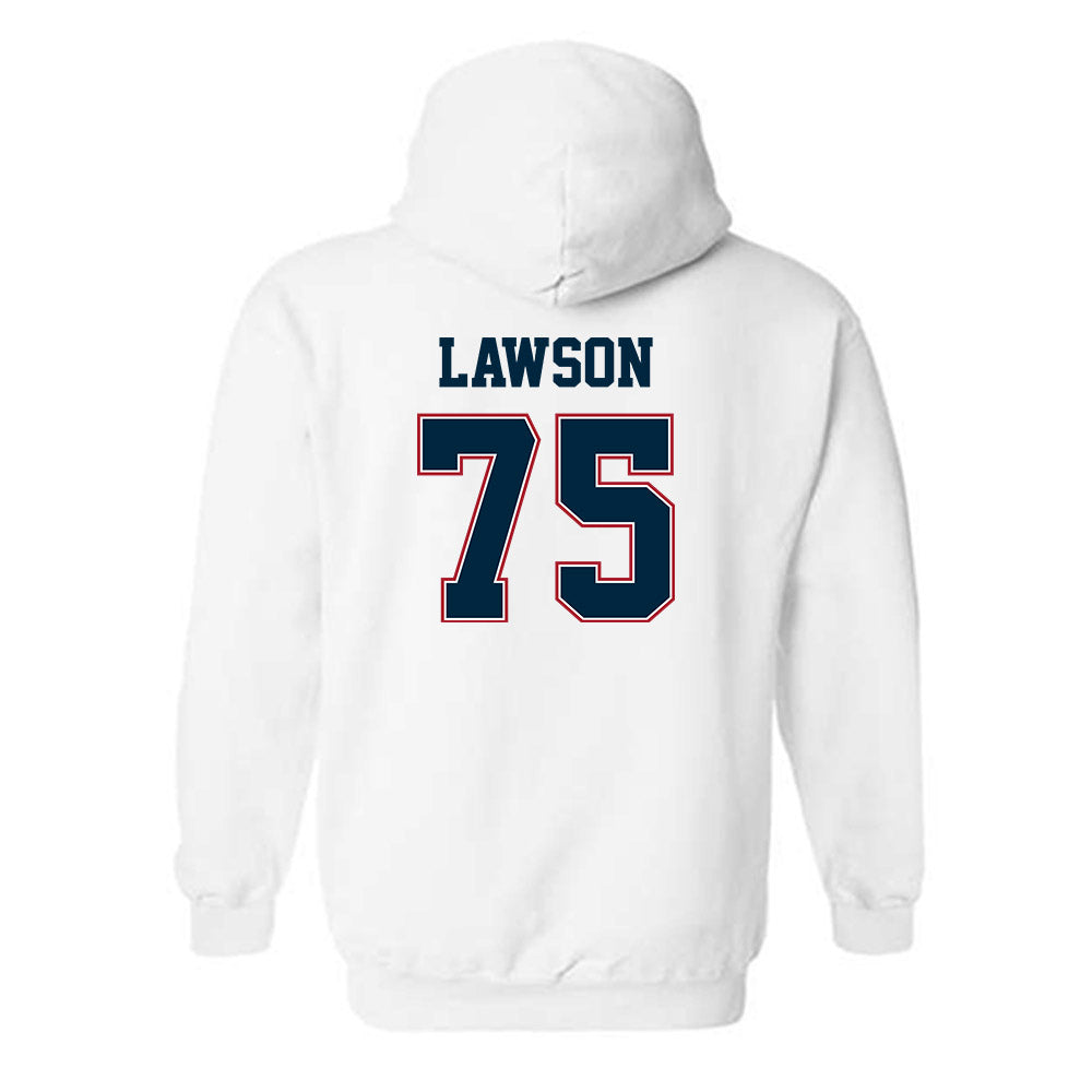 Wyoming - NCAA Football : Cooper Lawson - Classic Fashion Shersey Hooded Sweatshirt-1