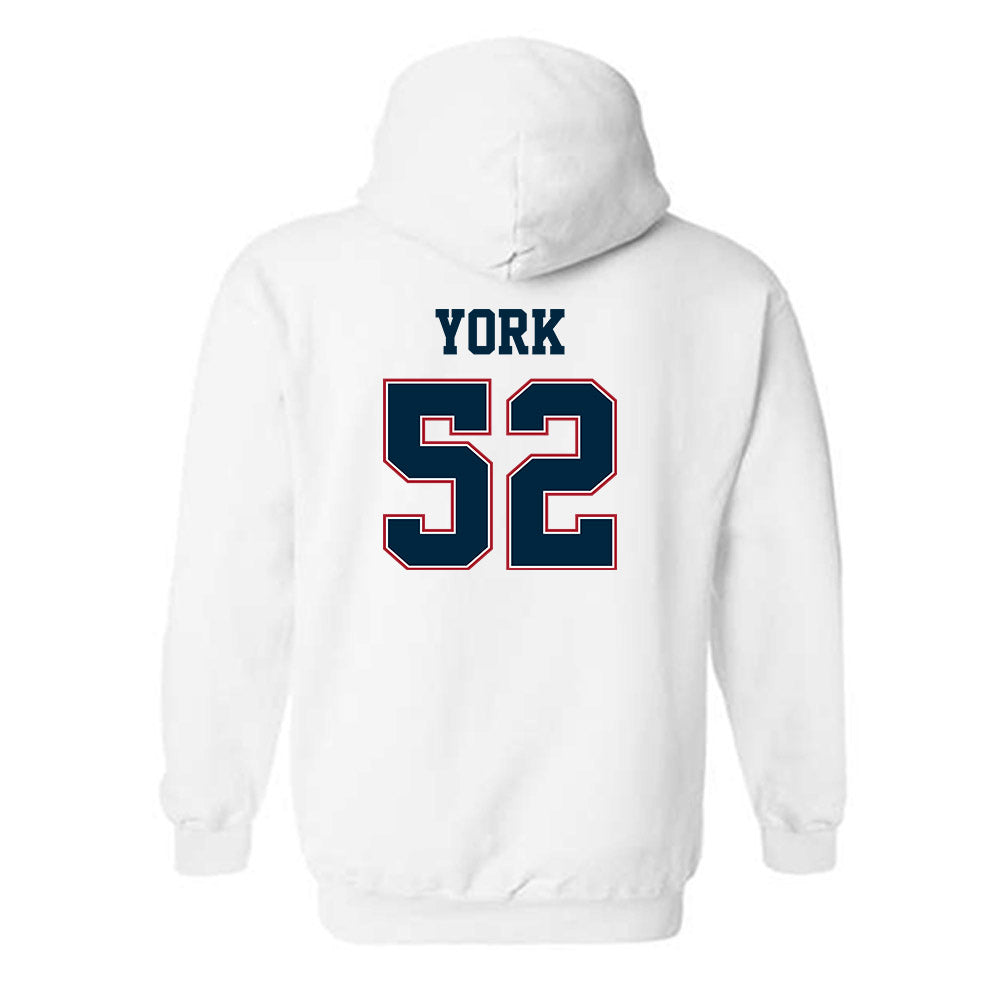 Wyoming - NCAA Football : Carson York - Classic Fashion Shersey Hooded Sweatshirt