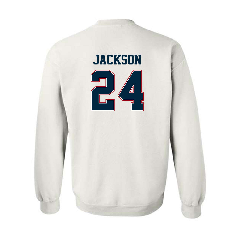 Wyoming - NCAA Football : Drew Jackson - Classic Fashion Shersey Crewneck Sweatshirt