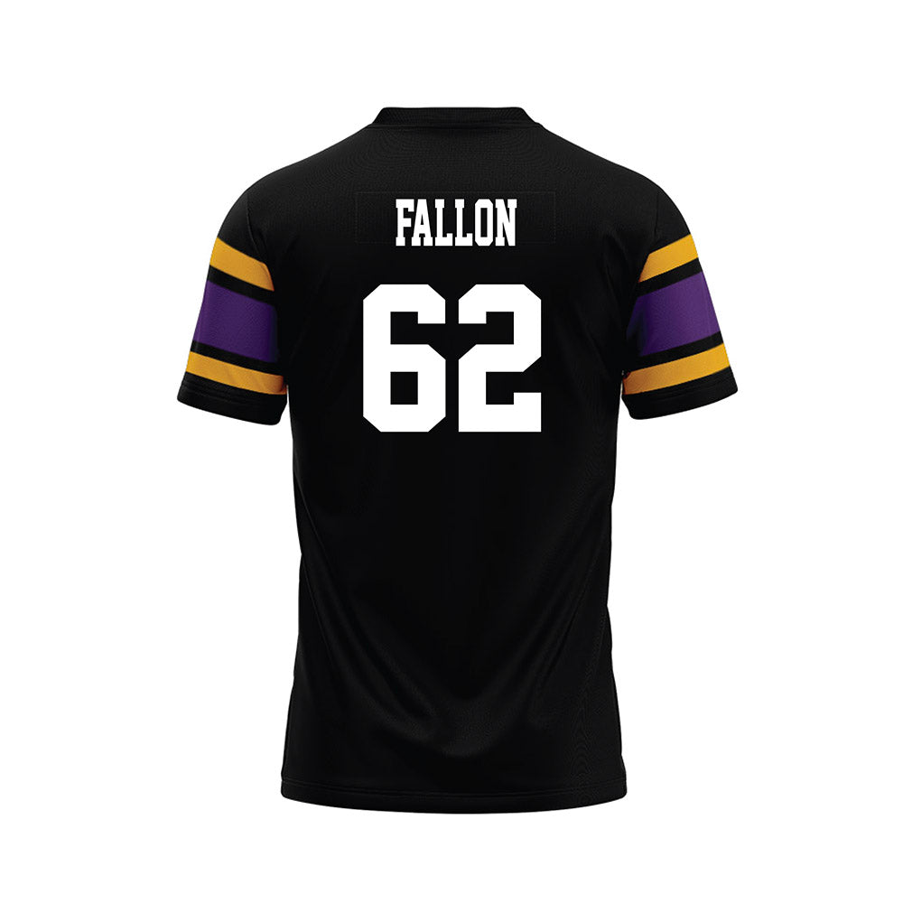 Albany - NCAA Football : Sam Fallon - Black Premium Football Jersey-1