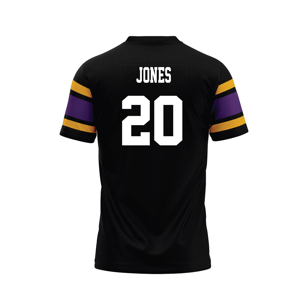 Albany - NCAA Football : Donald Jones - Black Premium Football Jersey-1