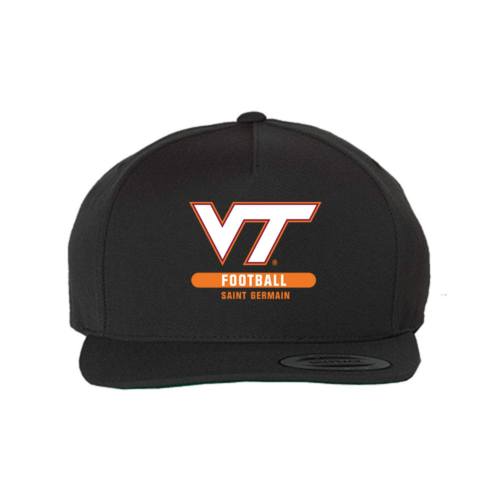 Virginia Tech - NCAA Football : Harrison Saint Germain - Snapback Hat-0