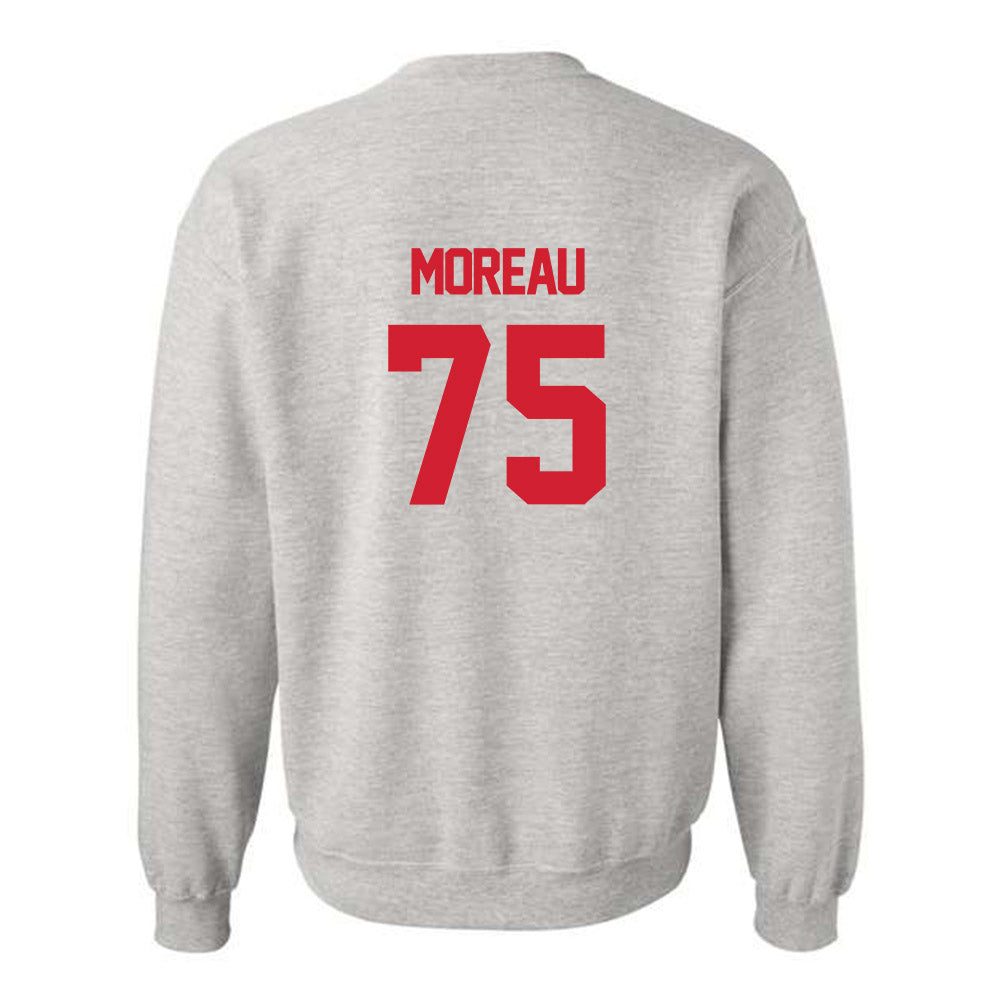 Louisiana - NCAA Football : Kaden Moreau - Sports Shersey Crewneck Sweatshirt