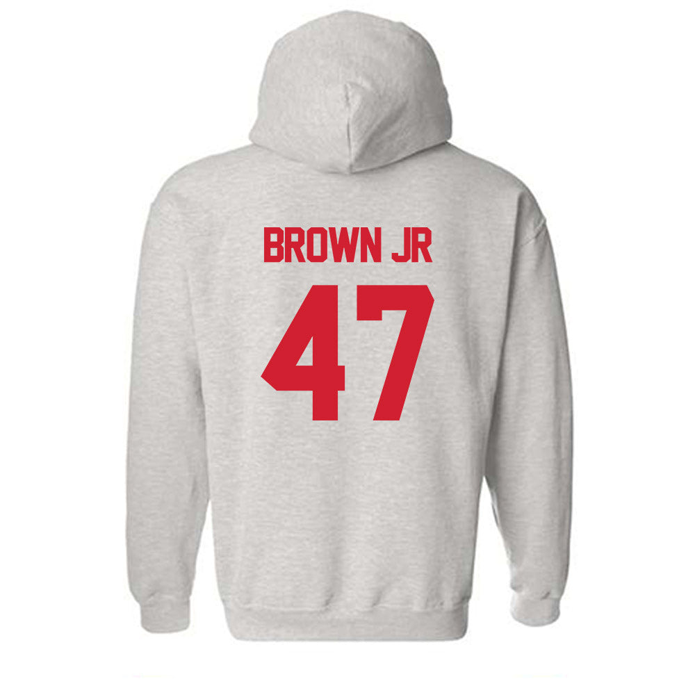 Louisiana - NCAA Football : Maurice Brown Jr - Sports Shersey Hooded Sweatshirt-1