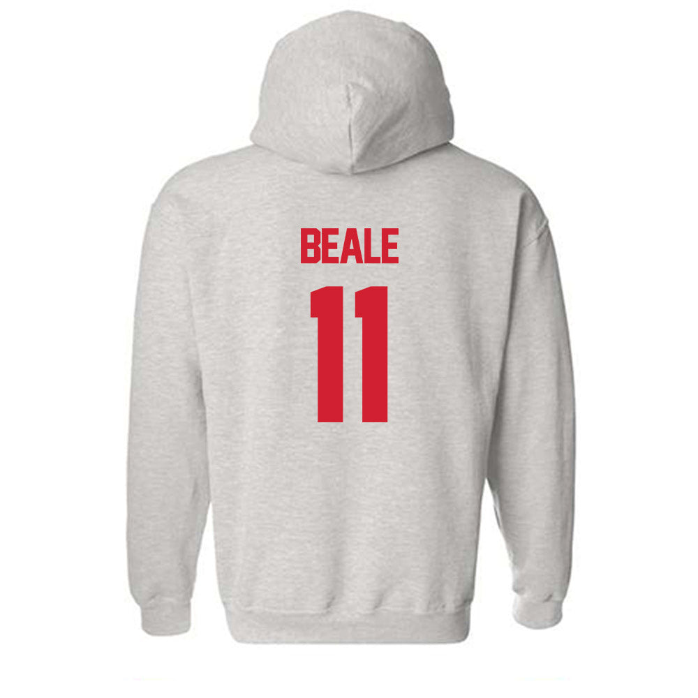Louisiana - NCAA Football : Daniel Beale - Sports Shersey Hooded Sweatshirt-1