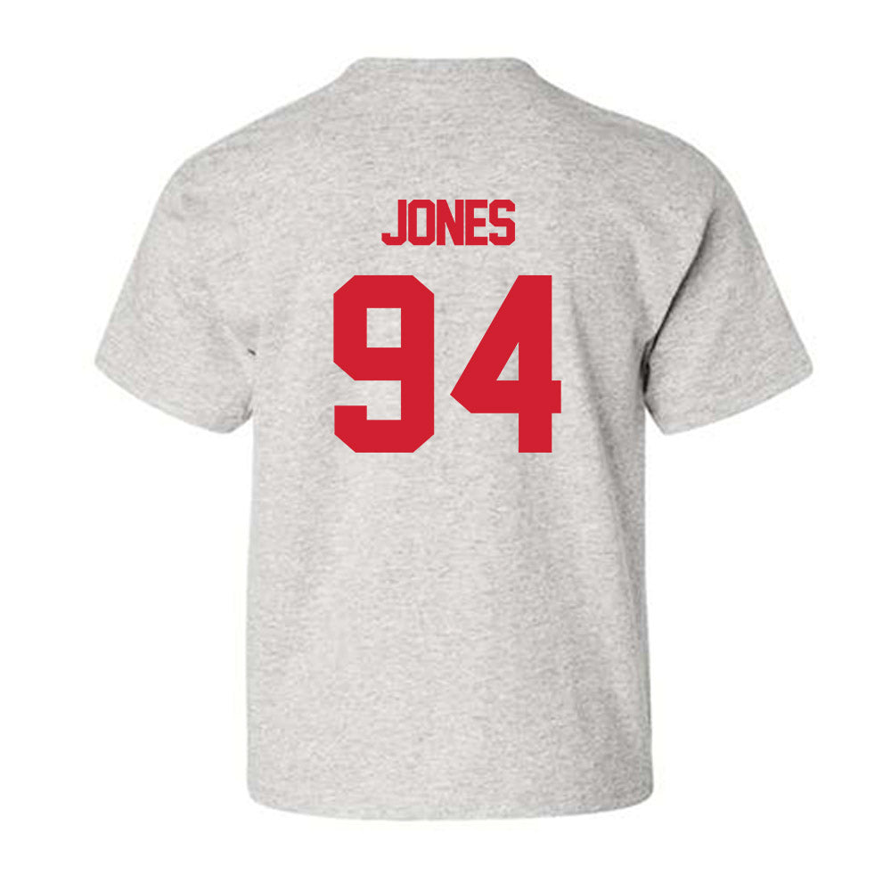 Louisiana - NCAA Football : Timahj Jones - Sports Shersey Youth T-Shirt-1