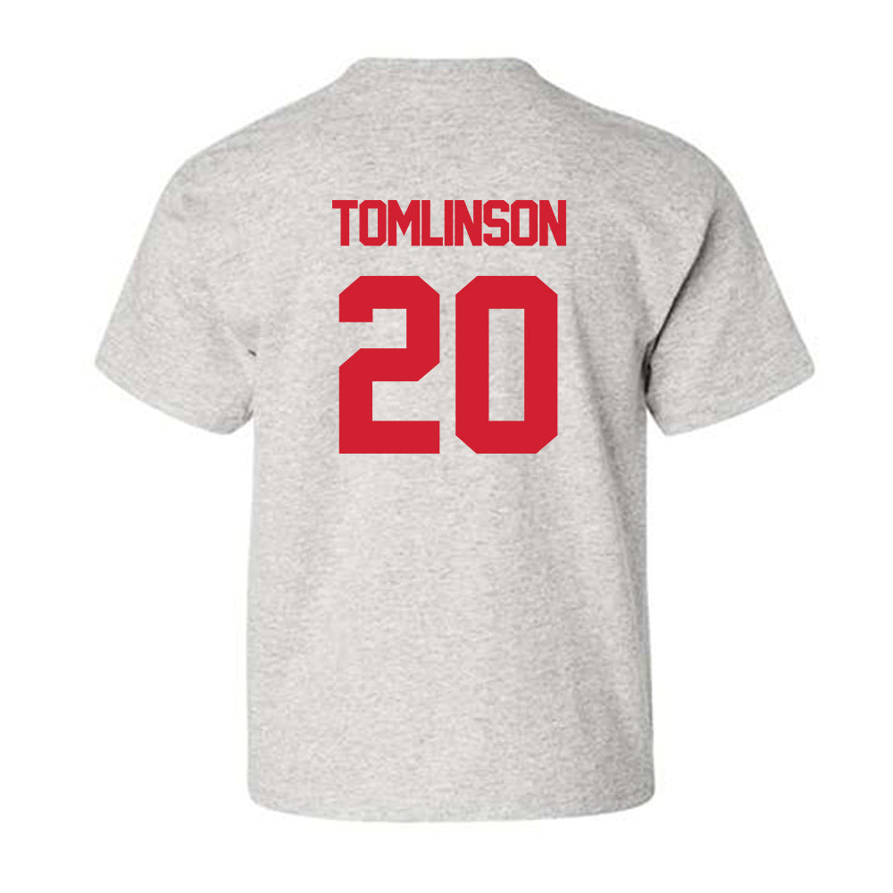 Louisiana - NCAA Football : Trae Tomlinson - Sports Shersey Youth T-Shirt-1