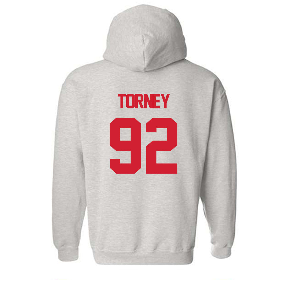 Louisiana - NCAA Football : Nathan Torney - Sports Shersey Hooded Sweatshirt-1