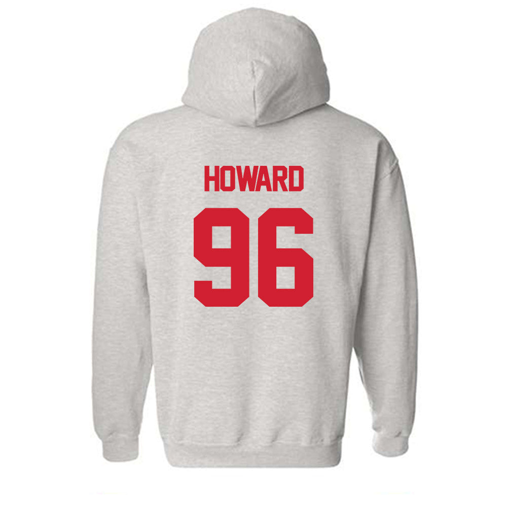 Louisiana - NCAA Football : Chase Howard - Sports Shersey Hooded Sweatshirt-1