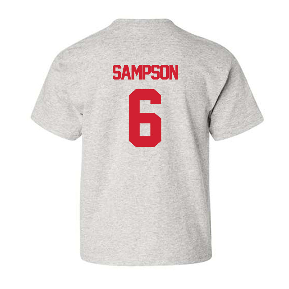 Louisiana - NCAA Football : Shelton Sampson - Sports Shersey Youth T-Shirt-1