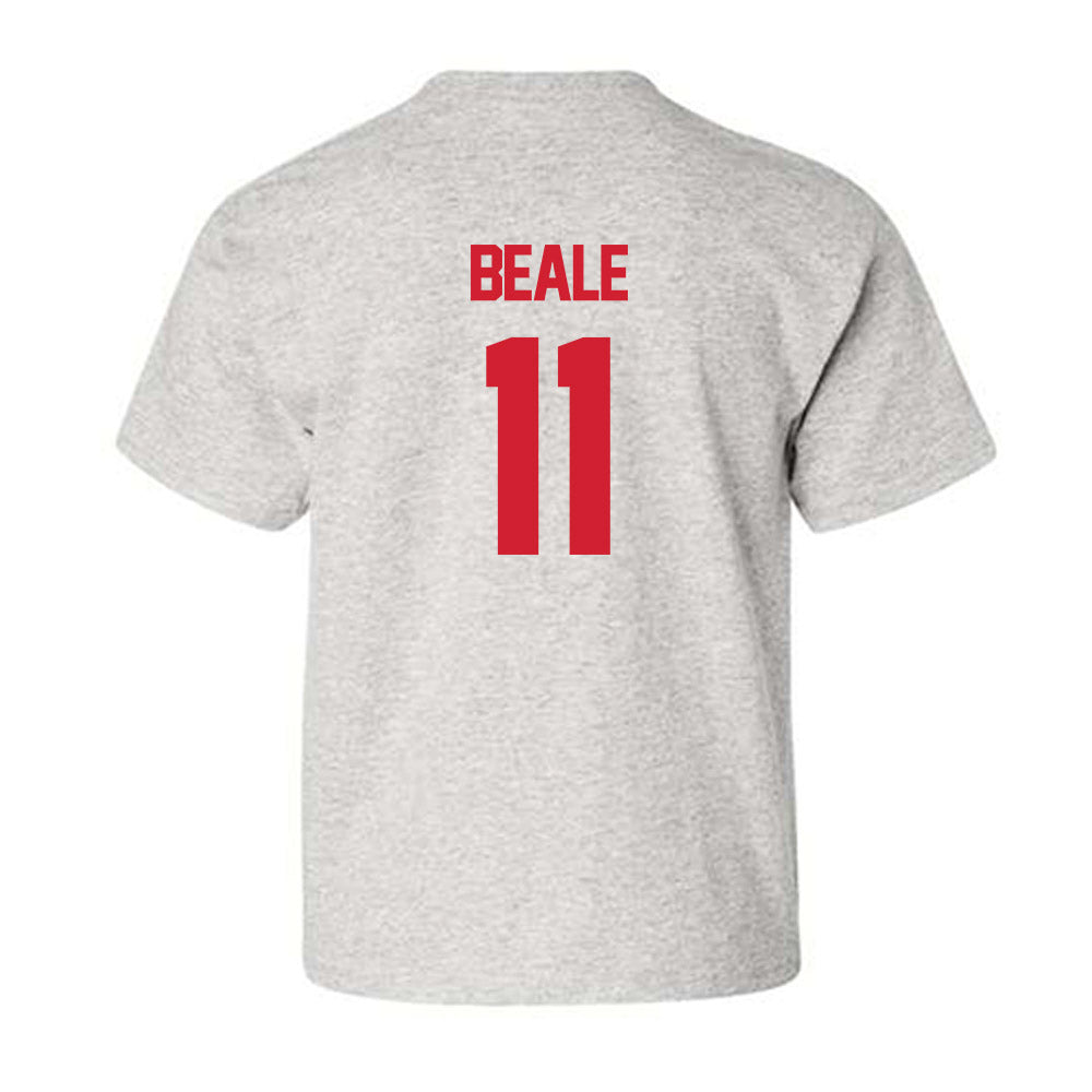 Louisiana - NCAA Football : Daniel Beale - Sports Shersey Youth T-Shirt-1