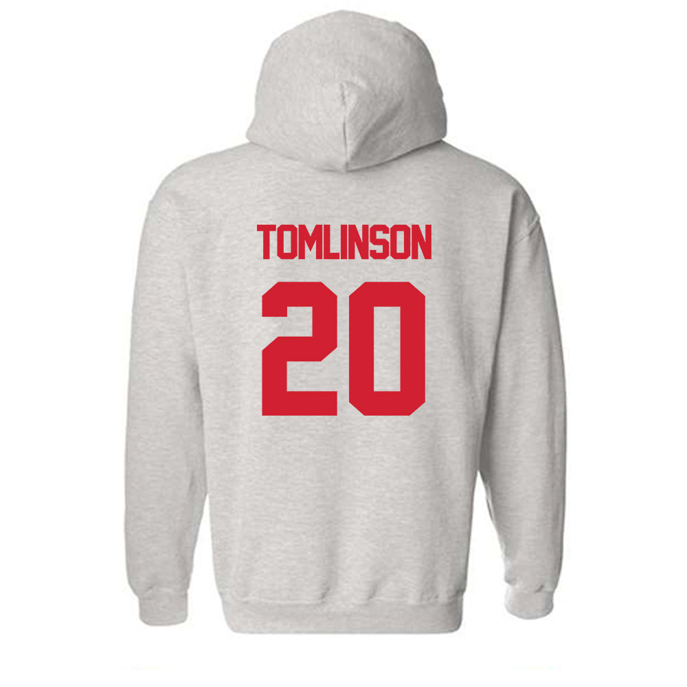Louisiana - NCAA Football : Trae Tomlinson - Sports Shersey Hooded Sweatshirt-1