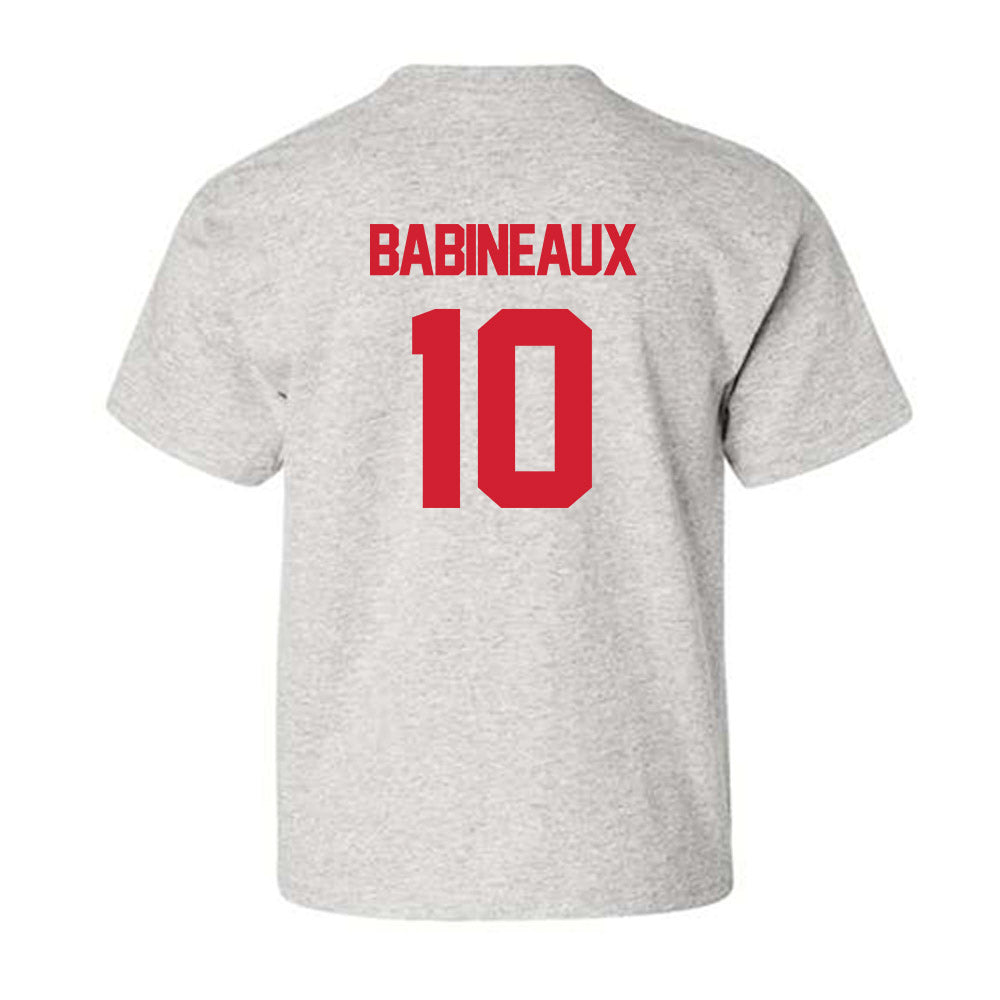 Louisiana - NCAA Football : Russell Babineaux - Sports Shersey Youth T-Shirt-1