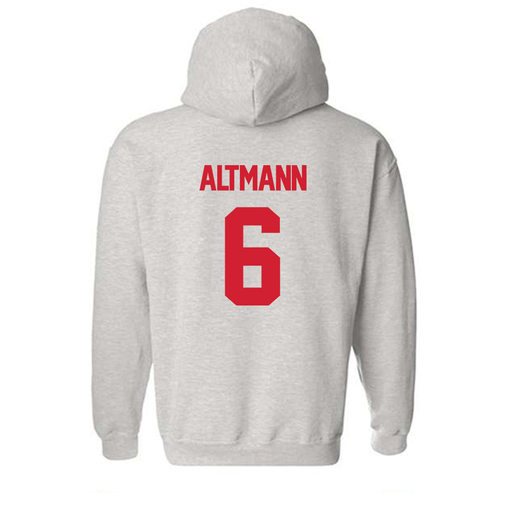 Louisiana - NCAA Football : Sam Altmann - Sports Shersey Hooded Sweatshirt-1