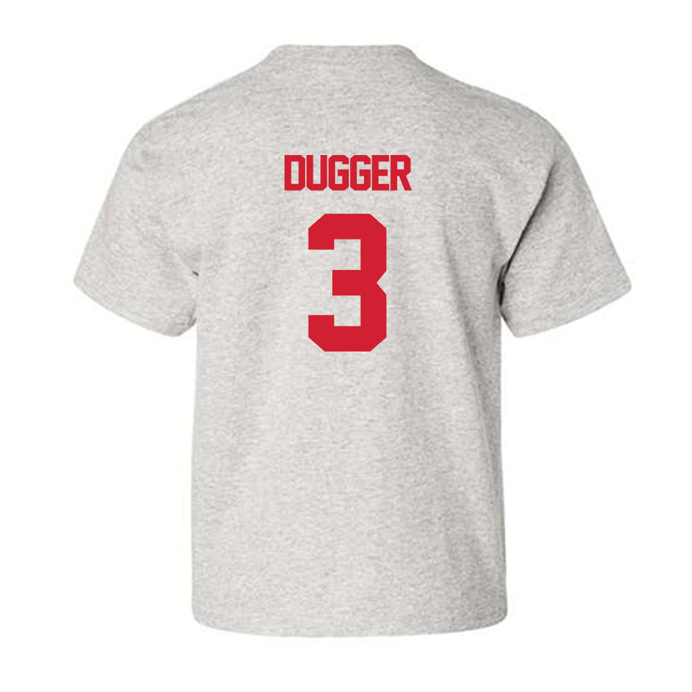 Louisiana - NCAA Football : Jaden Dugger - Sports Shersey Youth T-Shirt-1