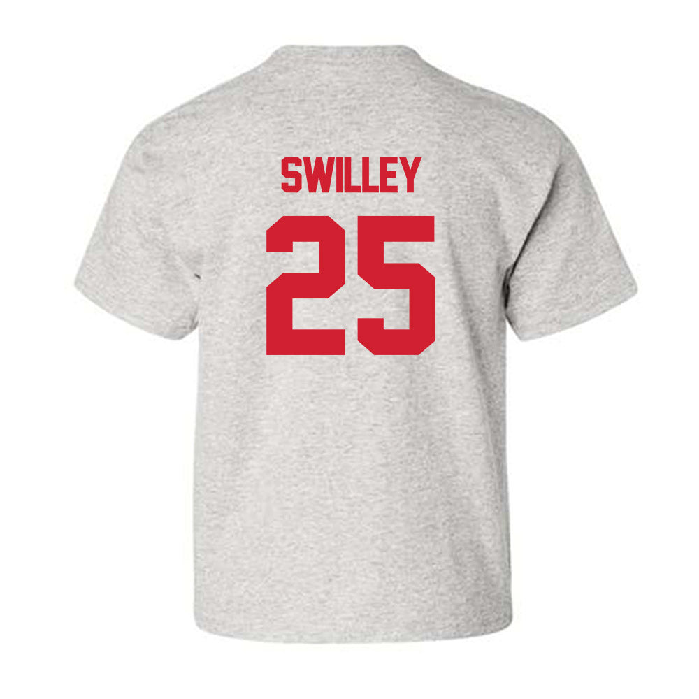 Louisiana - NCAA Football : Hutch Swilley - Sports Shersey Youth T-Shirt-1