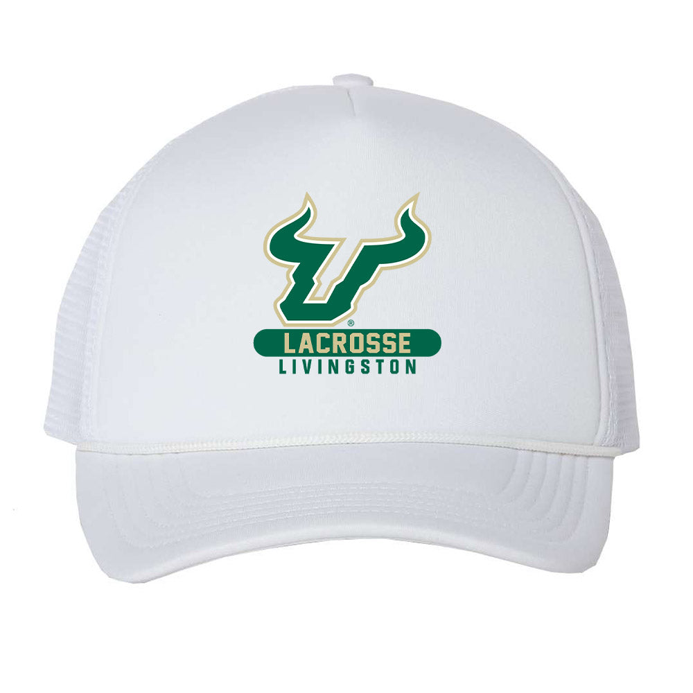 USF - NCAA Women's Lacrosse : Lucy Livingston - Trucker Hat-0