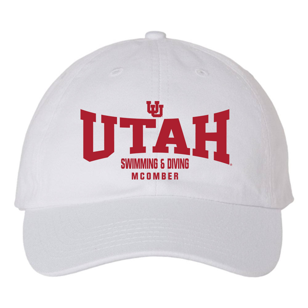 Utah - NCAA Men's Swimming & Diving : Parker McOmber - Dad Hat