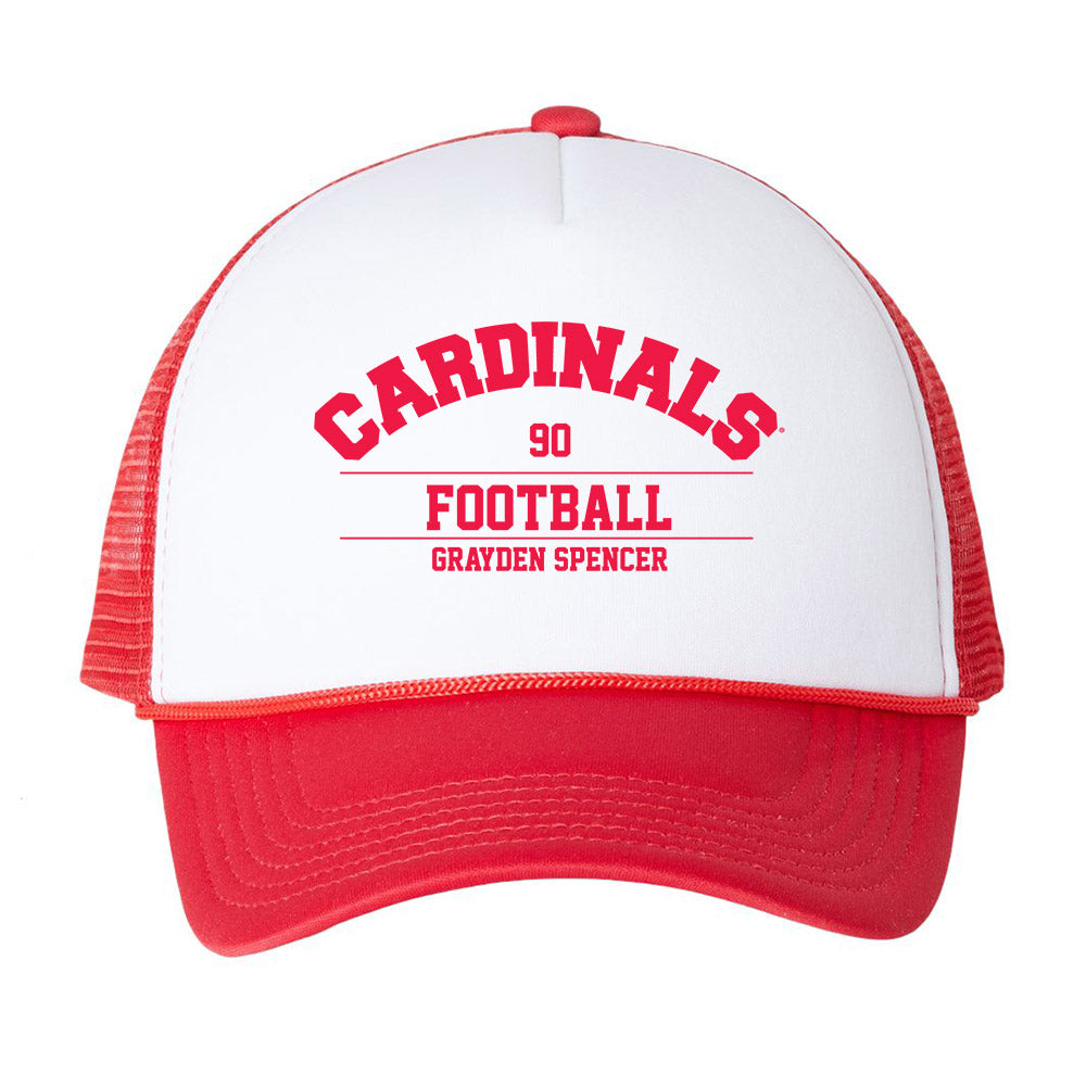 Lamar - NCAA Football : Grayden Spencer - Trucker Hat-0