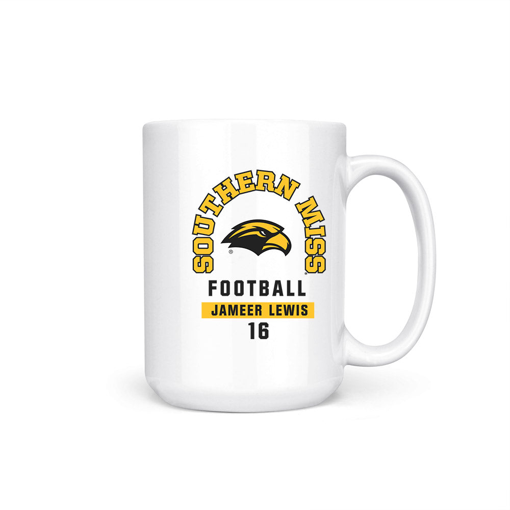 Southern Miss - NCAA Football : Jameer Lewis - Coffee Mug-0
