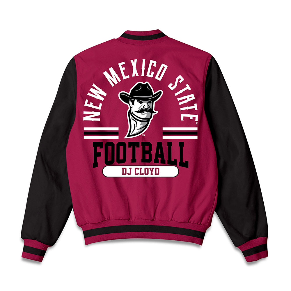NMSU - NCAA Football : Dj Cloyd - Bomber Jacket-1