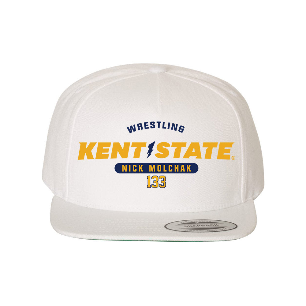 Kent State - NCAA Wrestling : Nick Molchak - Snapback Hat-0