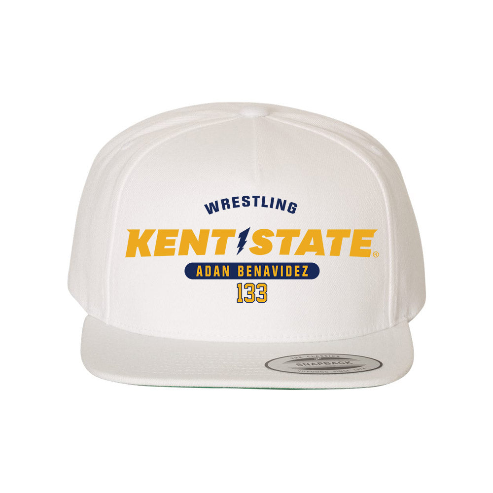 Kent State - NCAA Wrestling : Adan Benavidez - Snapback Hat-0