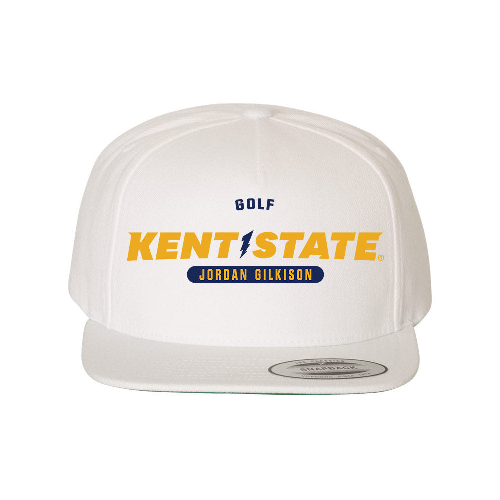 Kent State - NCAA Men's Golf : Jordan Gilkison - Snapback Hat-0