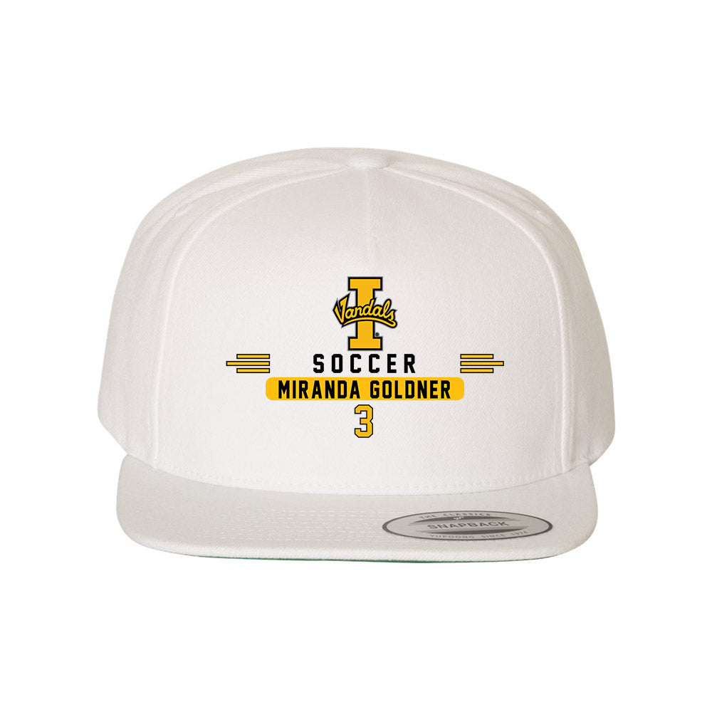 Idaho - NCAA Women's Soccer : Miranda Goldner - Snapback Hat-0