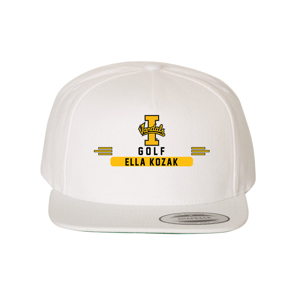 Idaho - NCAA Women's Golf : Ella Kozak - Snapback Hat-0