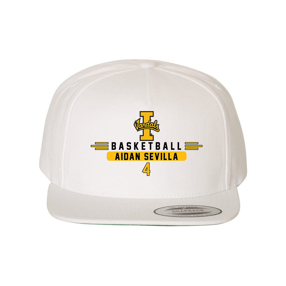 Idaho - NCAA Men's Basketball : Aidan Sevilla - Snapback Hat-0