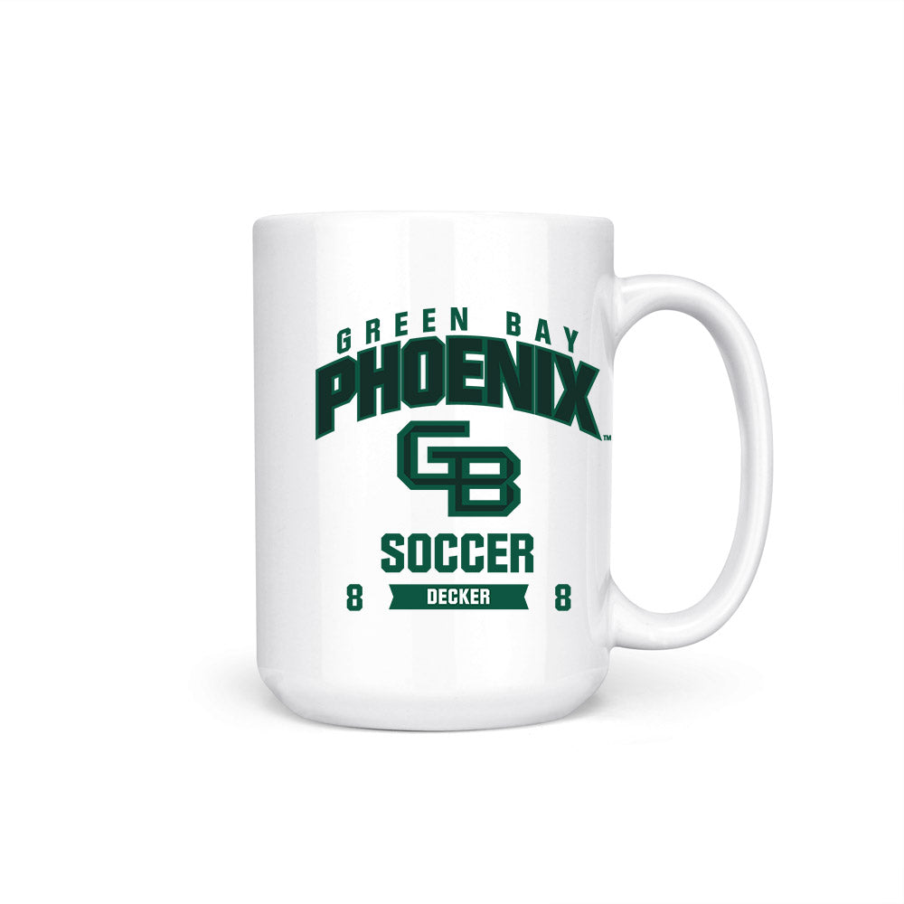 UW Green Bay - NCAA Women's Soccer : Veronica Decker - Coffee Mug-0