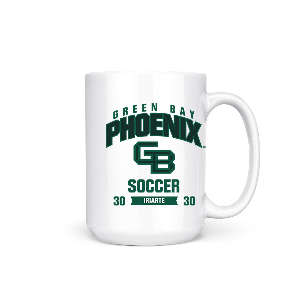 UW Green Bay - NCAA Women's Soccer : Alondra Iriarte - Coffee Mug-0