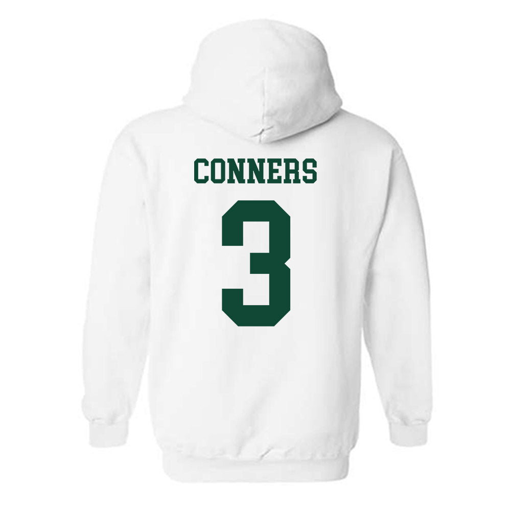 Ohio - NCAA Men's Basketball : Dior Conners - Sports Shersey Hooded Sweatshirt-1