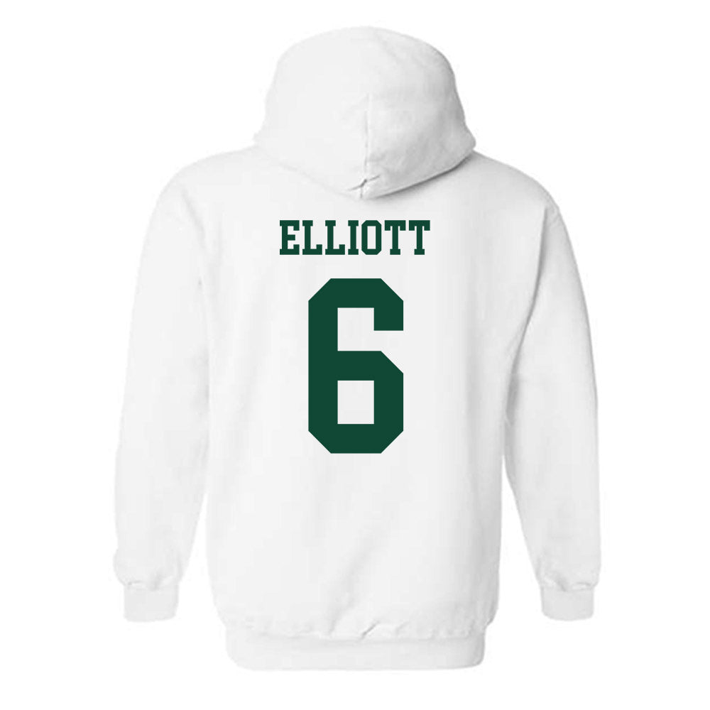 Ohio - NCAA Men's Basketball : Elijah Elliott - Sports Shersey Hooded Sweatshirt