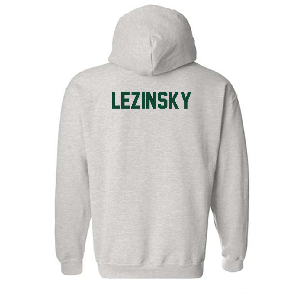 Ohio - NCAA Women's Swimming & Diving : Addison Lezinsky - Sports Shersey Hooded Sweatshirt-1