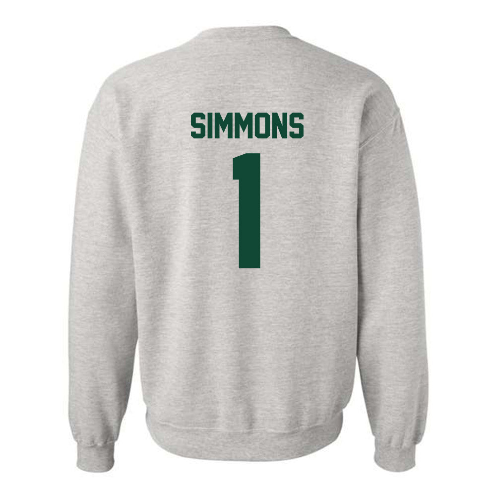 Ohio - NCAA Men's Basketball : Javan Simmons - Sports Shersey Crewneck Sweatshirt-1