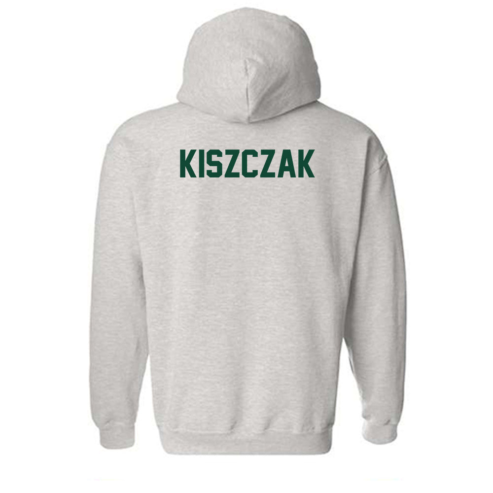 Ohio - NCAA Women's Swimming & Diving : Alyssa Kiszczak - Sports Shersey Hooded Sweatshirt-1