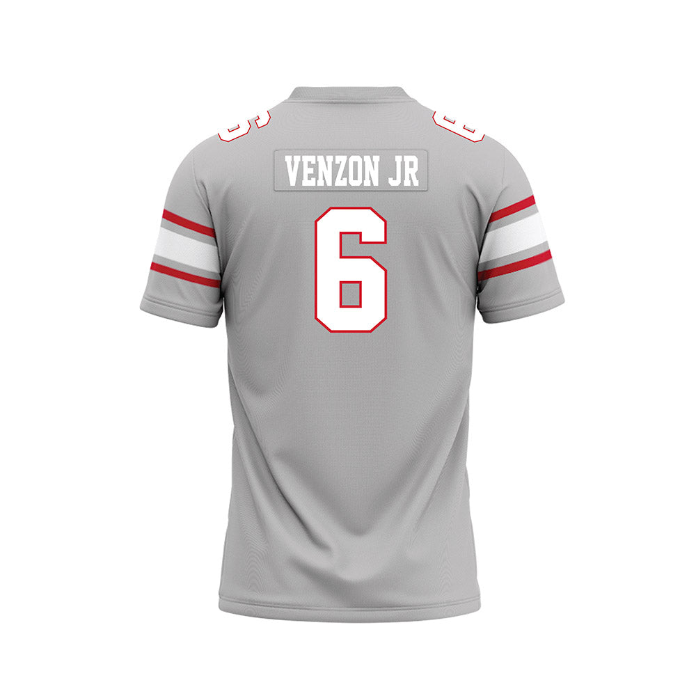 UNLV - NCAA Football : Dindo Venzon Jr - Grey Football Jersey-1