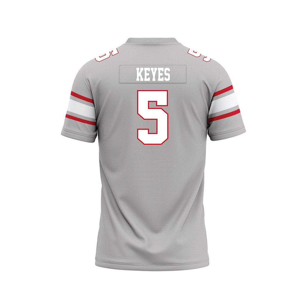 UNLV - NCAA Football : Quandarius Keyes - Grey Football Jersey-1