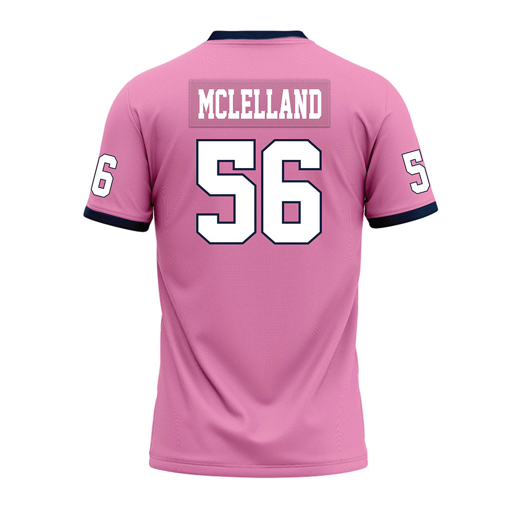 Murray State - NCAA Football : Graham McLelland - Pink Premium Football Jersey-1