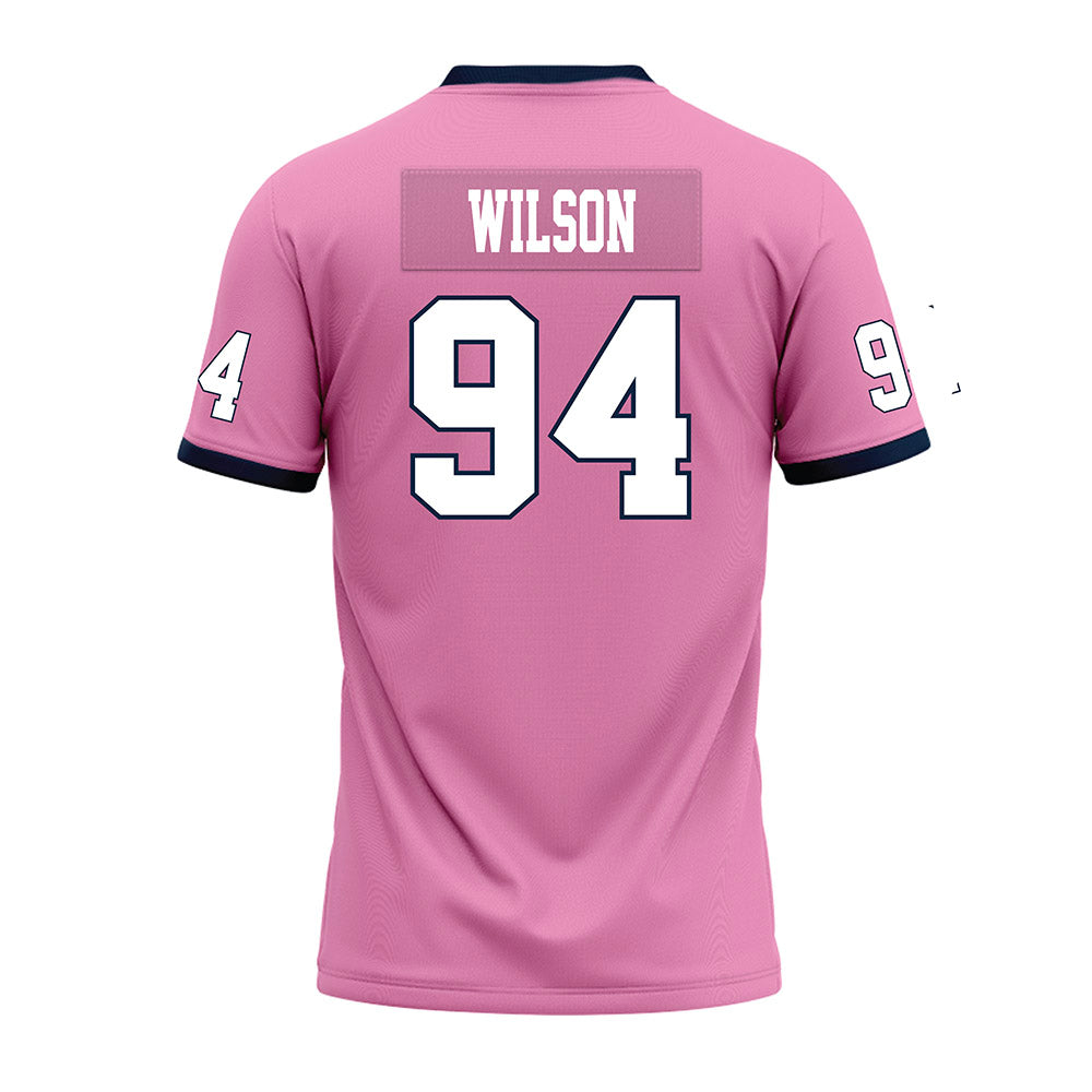 Murray State - NCAA Football : Rickshun Wilson - Pink Premium Football Jersey-1