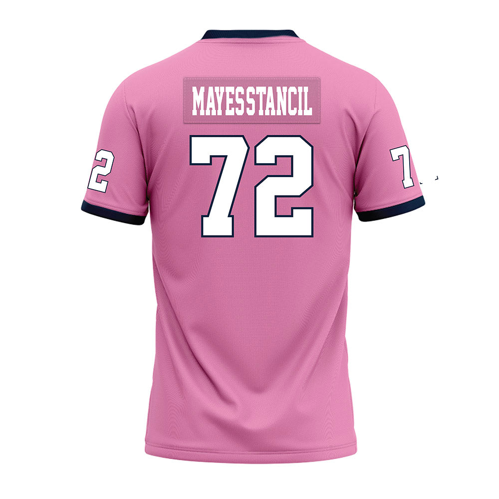 Murray State - NCAA Football : Cameron Mayes-Stancil - Pink Premium Football Jersey-1