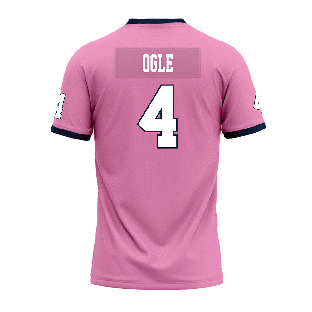 Murray State - NCAA Football : Jim Ogle - Pink Premium Football Jersey