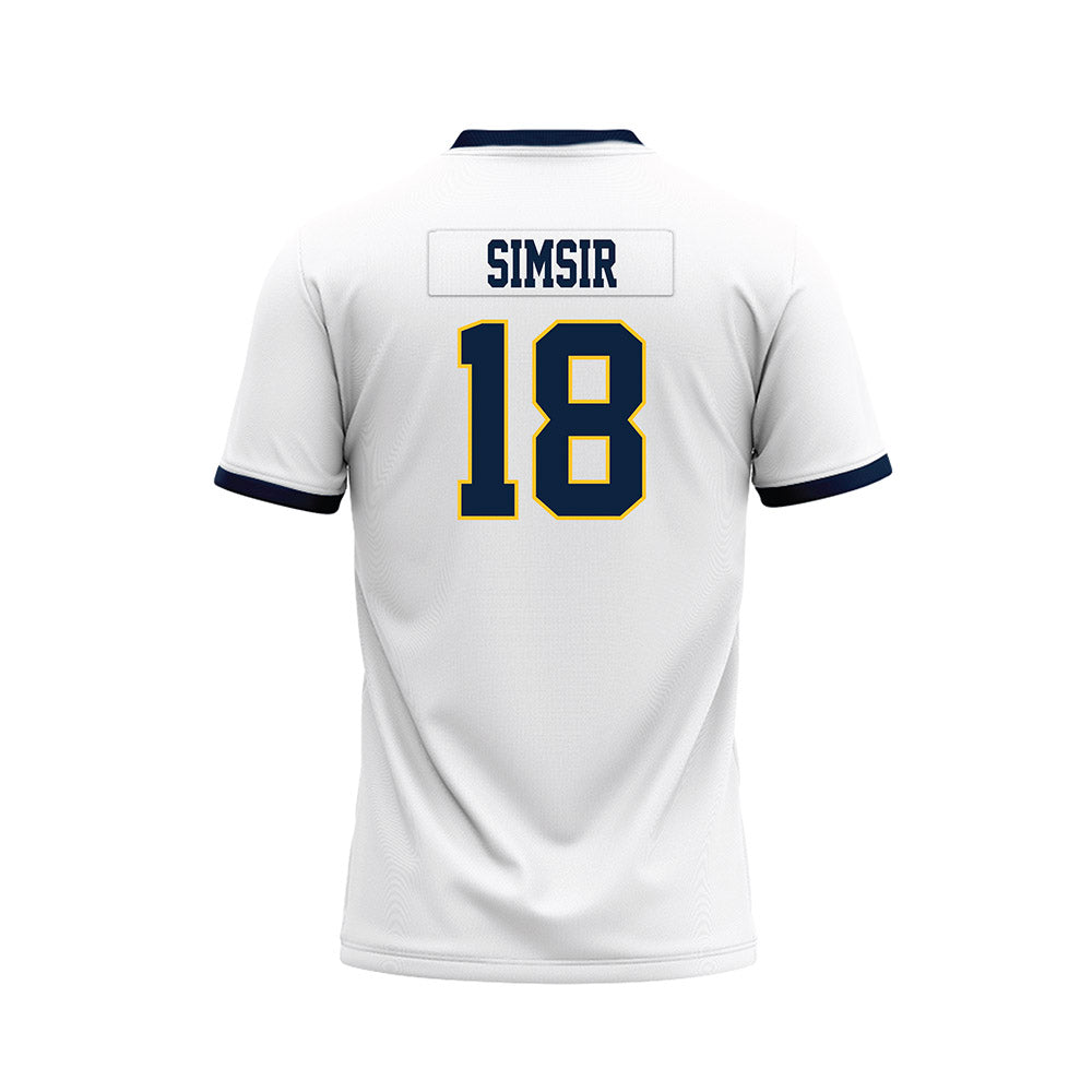 Murray State - NCAA Football : Huseyin Simsir - White Premium Football Jersey-1