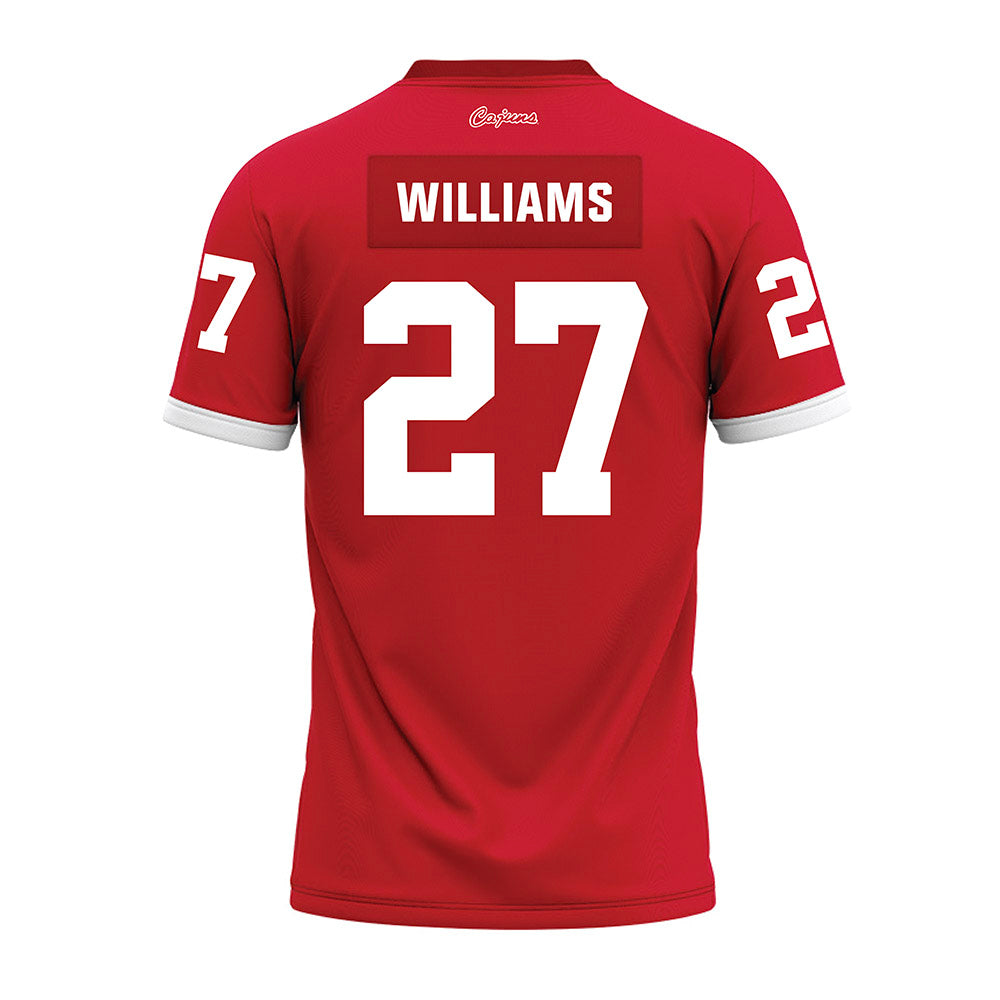 Louisiana - NCAA Football : Kendrell Williams - Red Premium Football Jersey-1