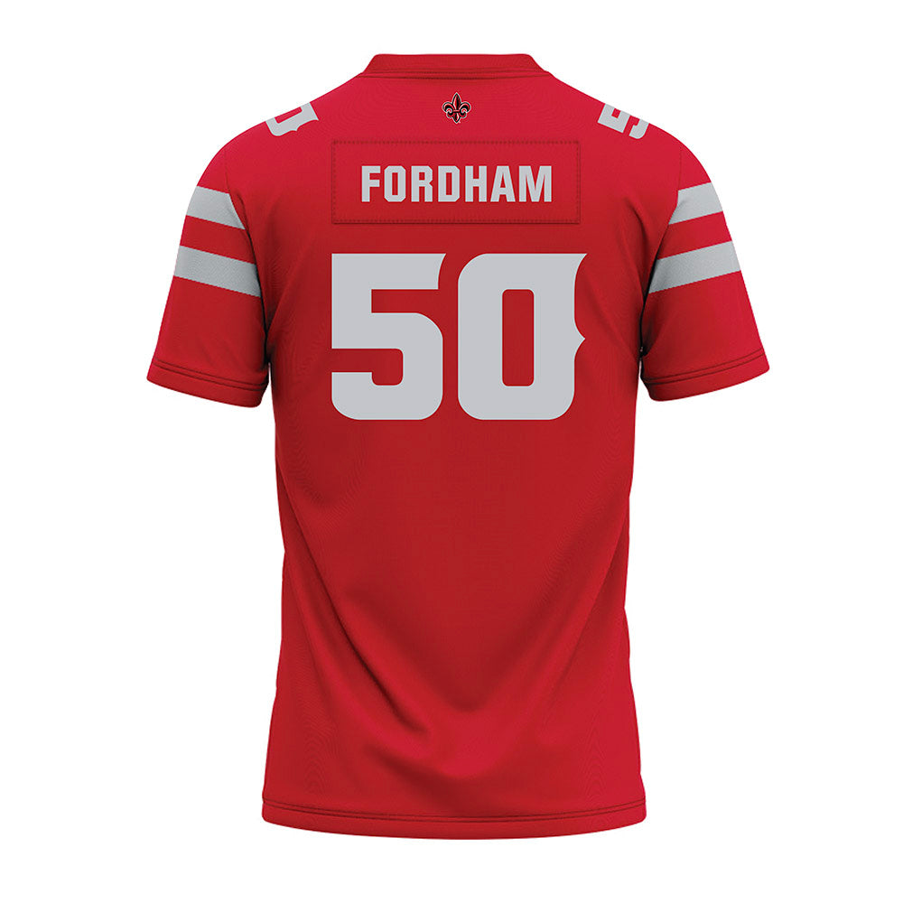 Louisiana - NCAA Football : Cooper Fordham - Premium Football Jersey-1