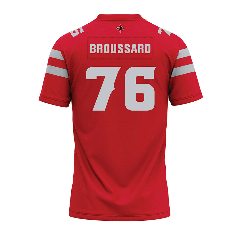 Louisiana - NCAA Football : Matthew Broussard - Premium Football Jersey