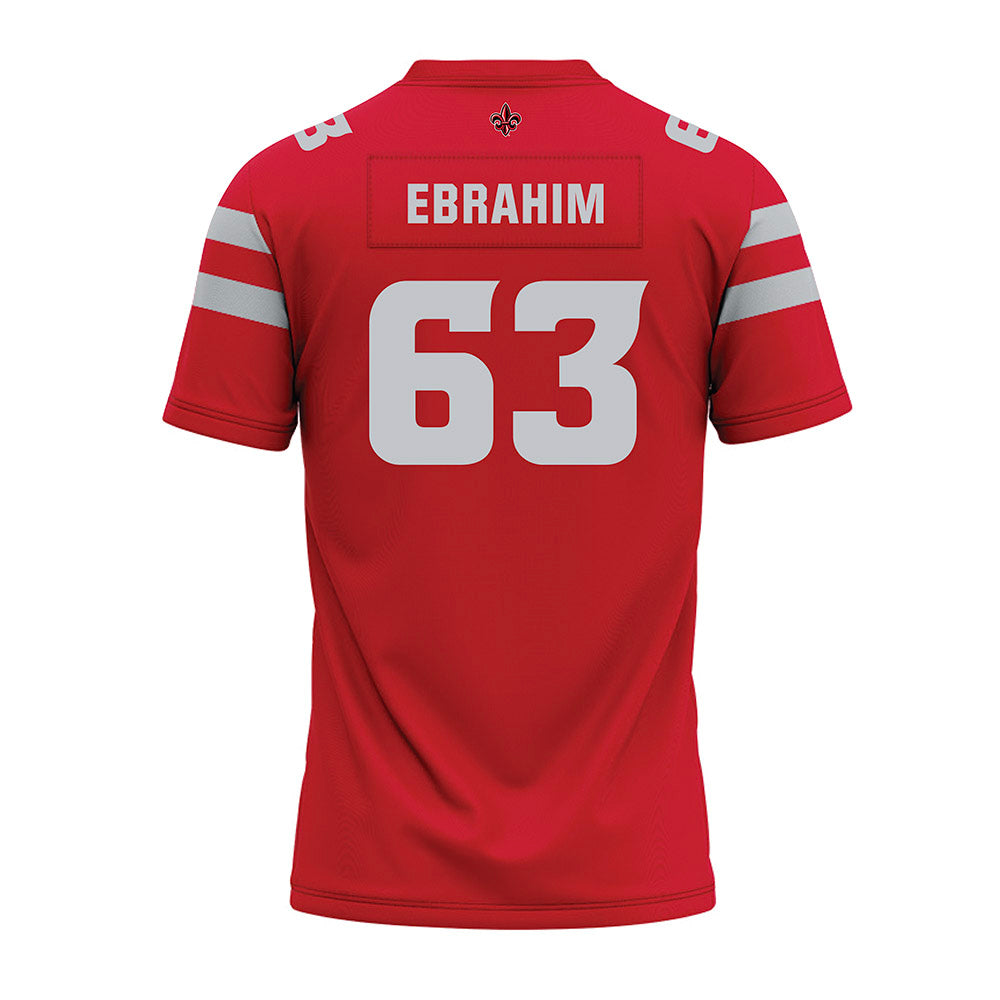 Louisiana - NCAA Football : Ryan Ebrahim - Premium Football Jersey