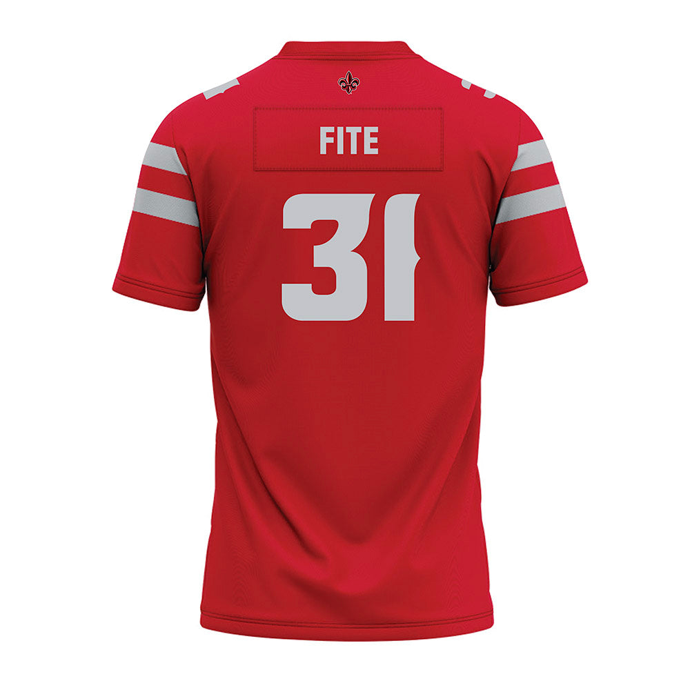 Louisiana - NCAA Football : Trey Fite - Premium Football Jersey